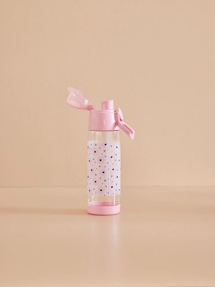 Rice Kinder Wasserflasche 50 cl, Flower print-pink RICE