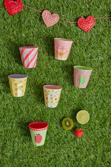 Rice Kinderbecher Melamin 6er Pack - Happy fruits - RICE
