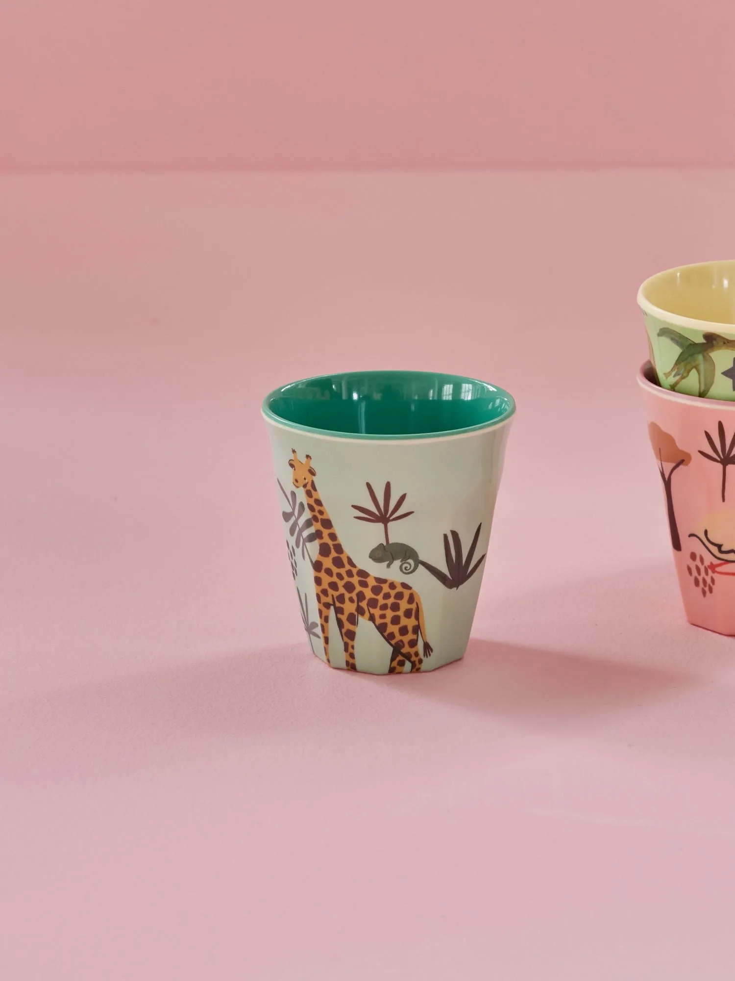 Rice Kinderbecher Melamin, Blue Jungle Animal RICE
