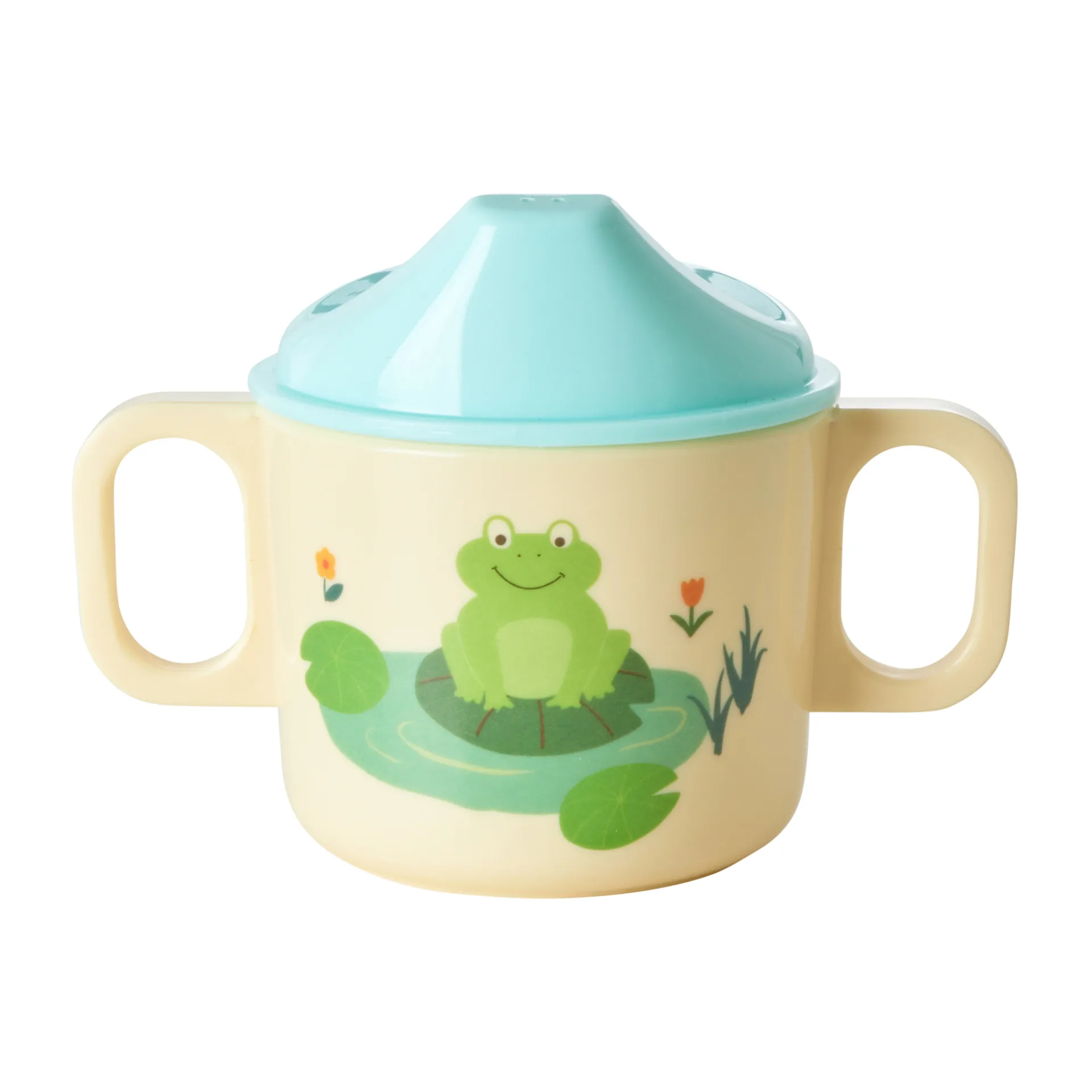 Rice Kindergeschirr 4 Teile, Frog RICE