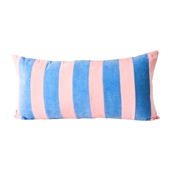 Rice Kissen 40 x 80cm - Pink-gendarme blue - RICE