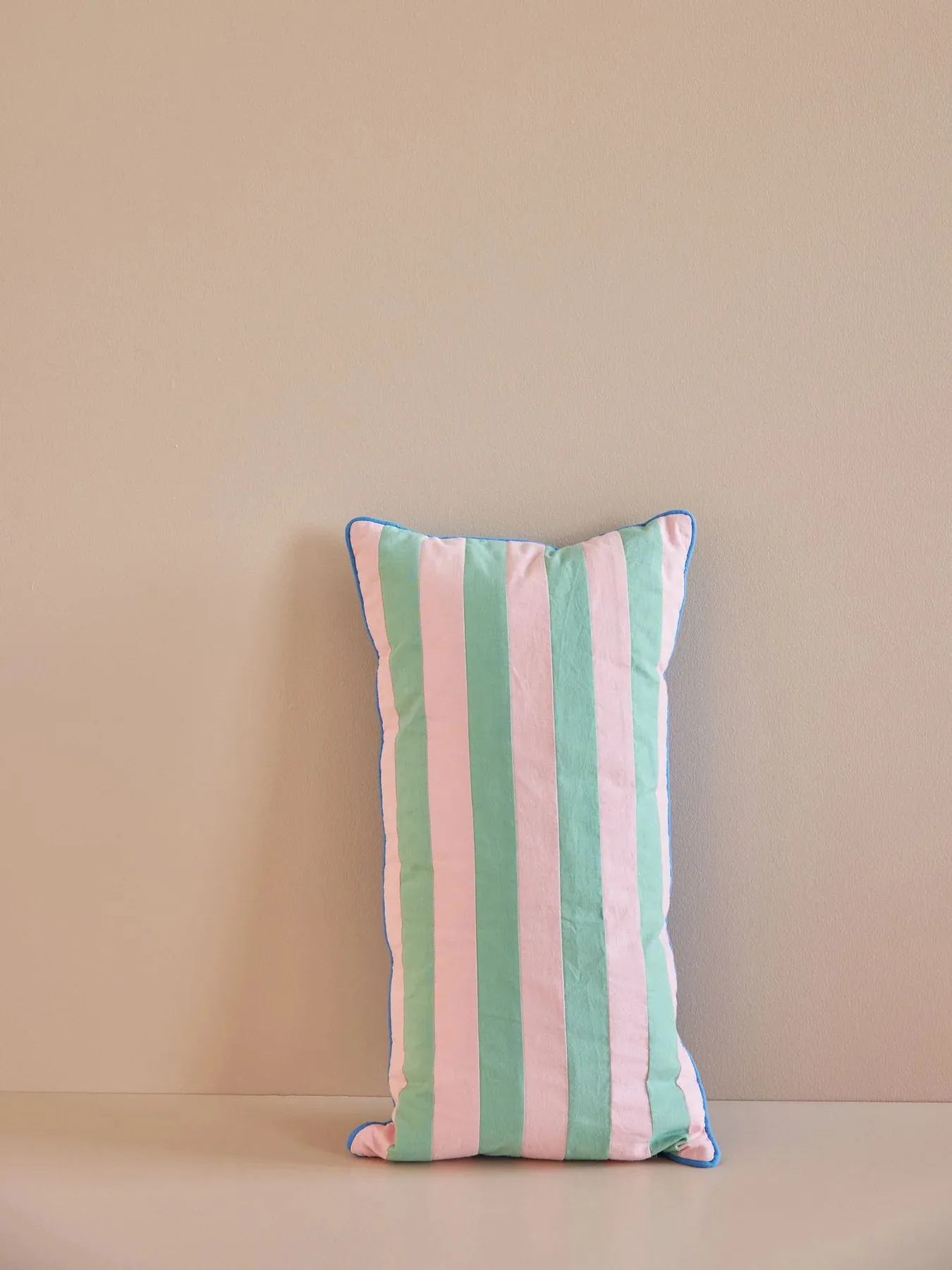 Rice Kissen gestreift 30 x 60cm, Pink-green RICE