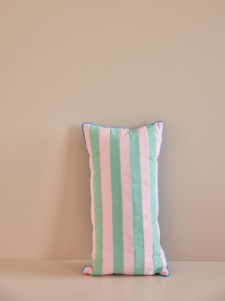 Rice Kissen gestreift 30 x 60cm, Pink-green RICE