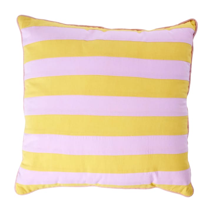 Rice Kissen gestreift 40 x 40cm, Yellow-lavender RICE