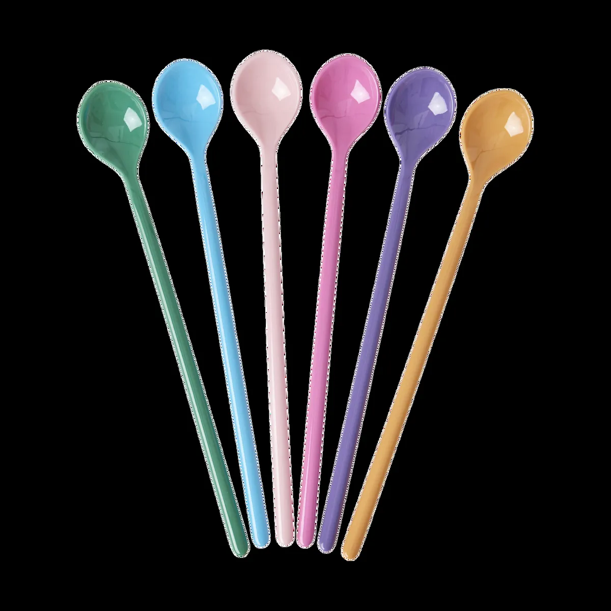 RICE Rice Löffel Lang Melamin 6er Pack La Joie de Vivre