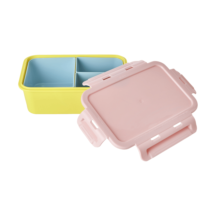 Rice Lunchbox mit 3 Fächern - Soft yellow - RICE