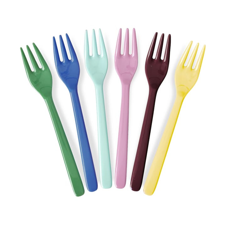 Rice melamin Gabel 6er Pack, Show youre true colors RICE