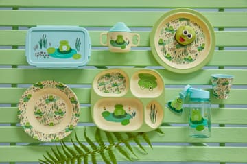 Rice Melamin Kinderteller Ø22cm - Frog - RICE