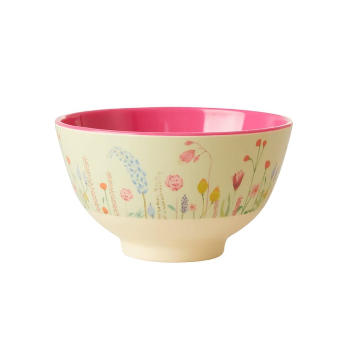 Rice melamin Schale small - Summer flowers - RICE