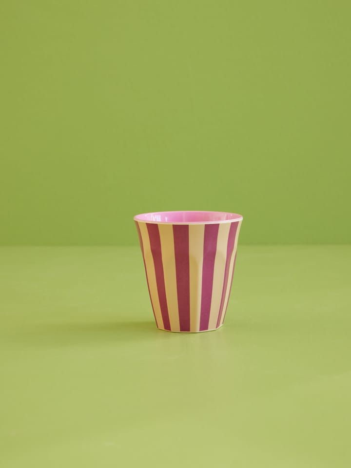 Rice Melaminbecher medium, Stripes RICE