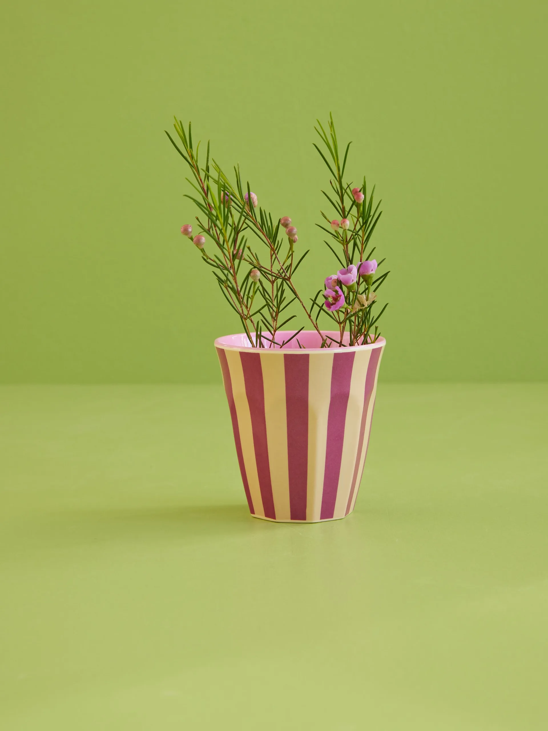 Rice Melaminbecher medium, Stripes RICE