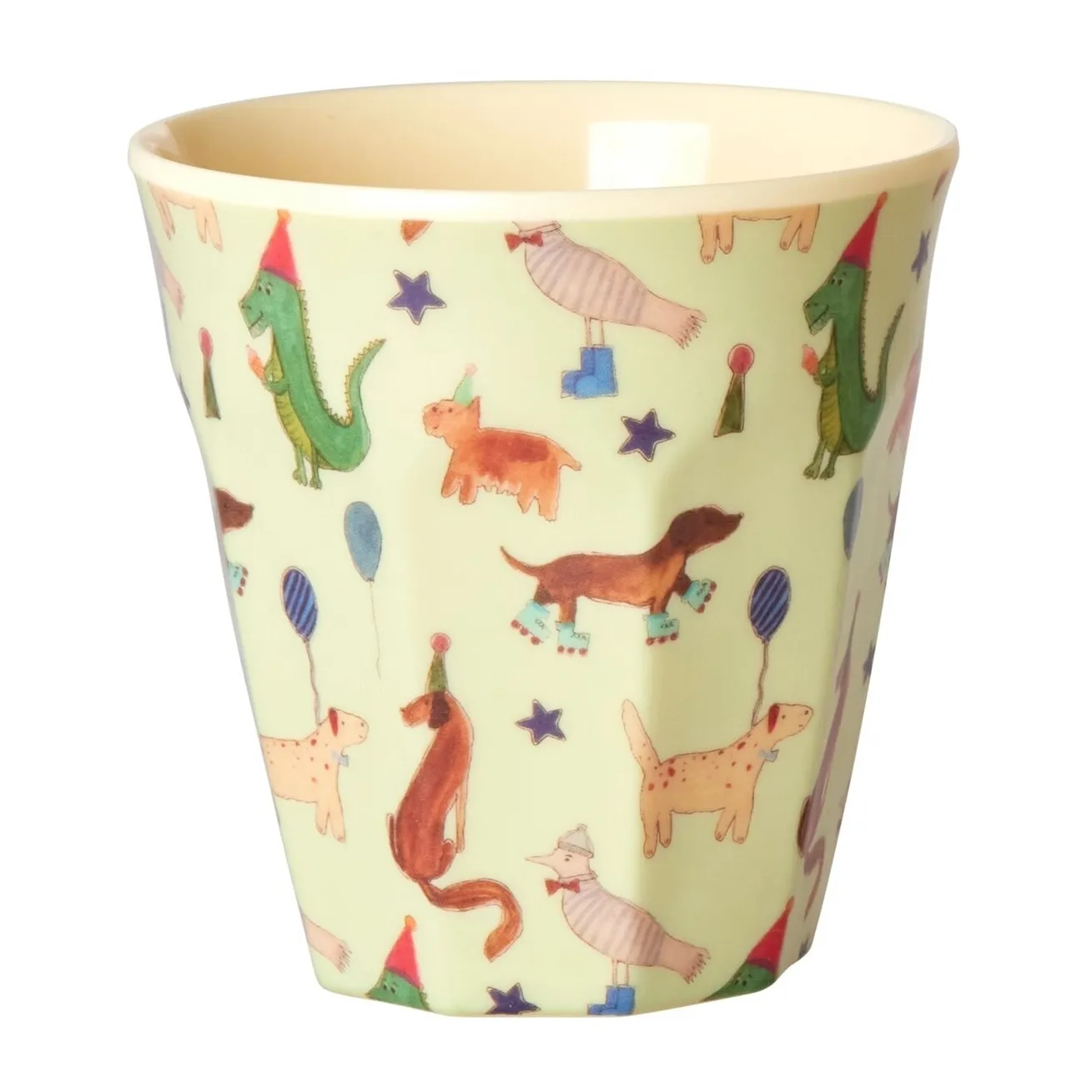 Rice Melaminbecher small 20 cl, Animal print-green RICE