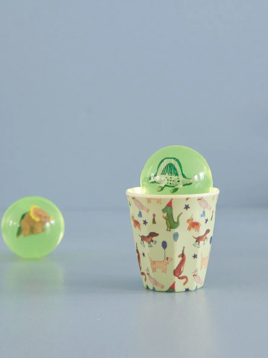 Rice Melaminbecher small 20 cl, Animal print-green RICE