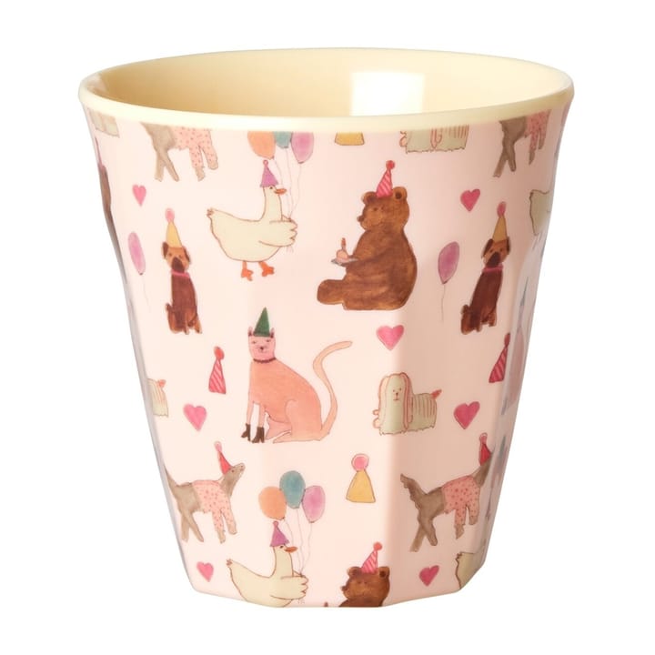 Rice Melaminbecher small 20 cl, Animal print-lavender RICE
