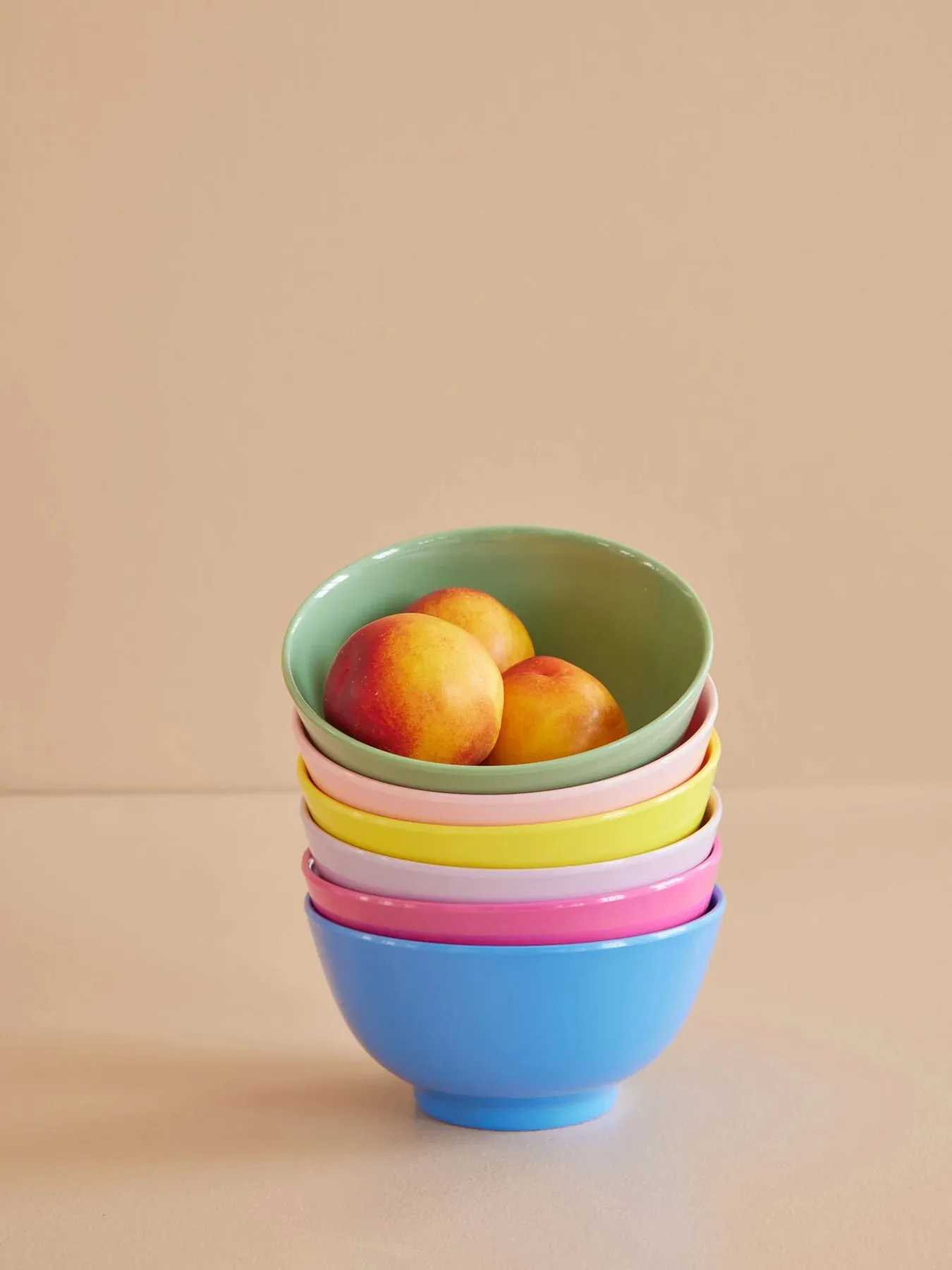 Rice Melaminschale medium Ø15cm 6 Teile, Multicolor RICE