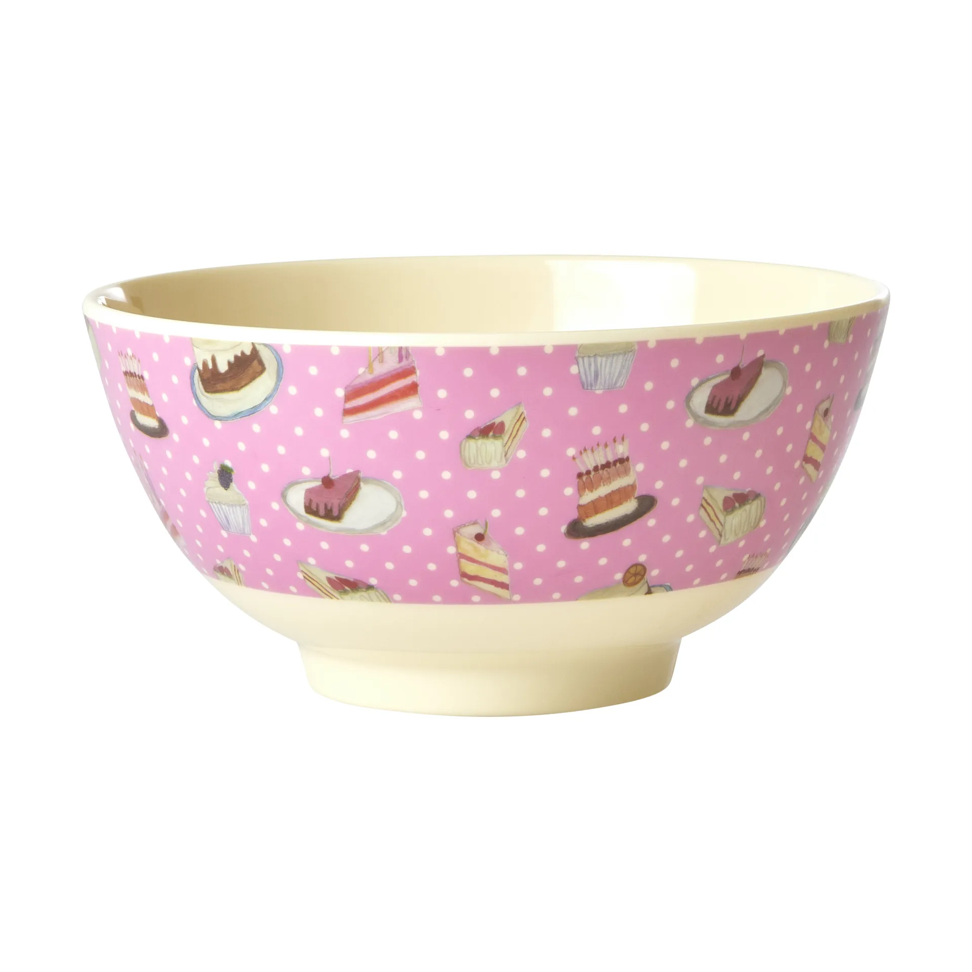 Rice Melaminschale medium, Sweet Cake RICE