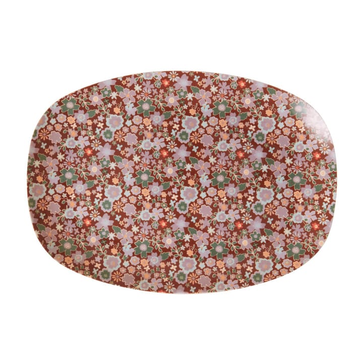 Rice Melaminteller 16,5 x 23cm, Fall flower RICE
