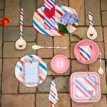 Rice Melaminteller 22 x 30cm - Candy stripes - RICE