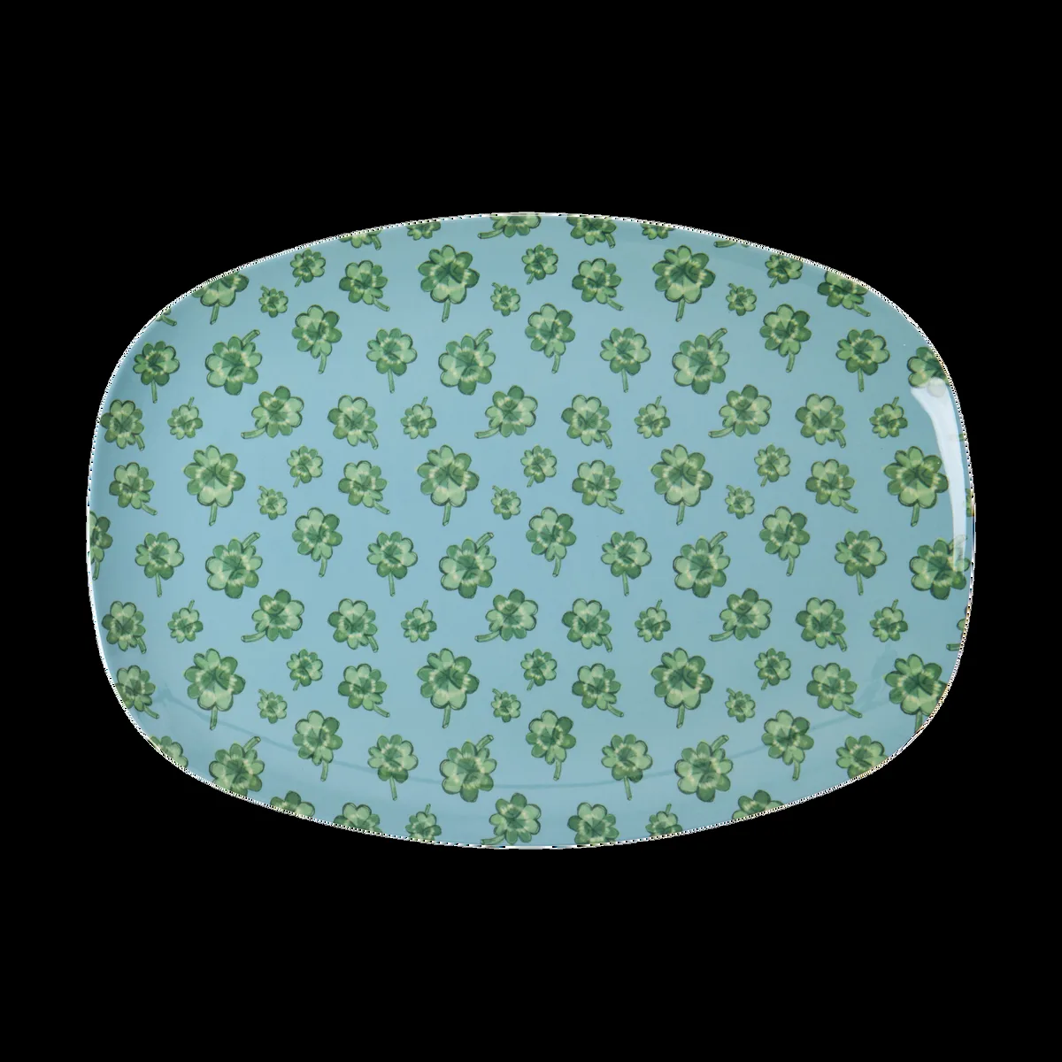 RICE Rice Melaminteller 22 x 30cm Good Luck