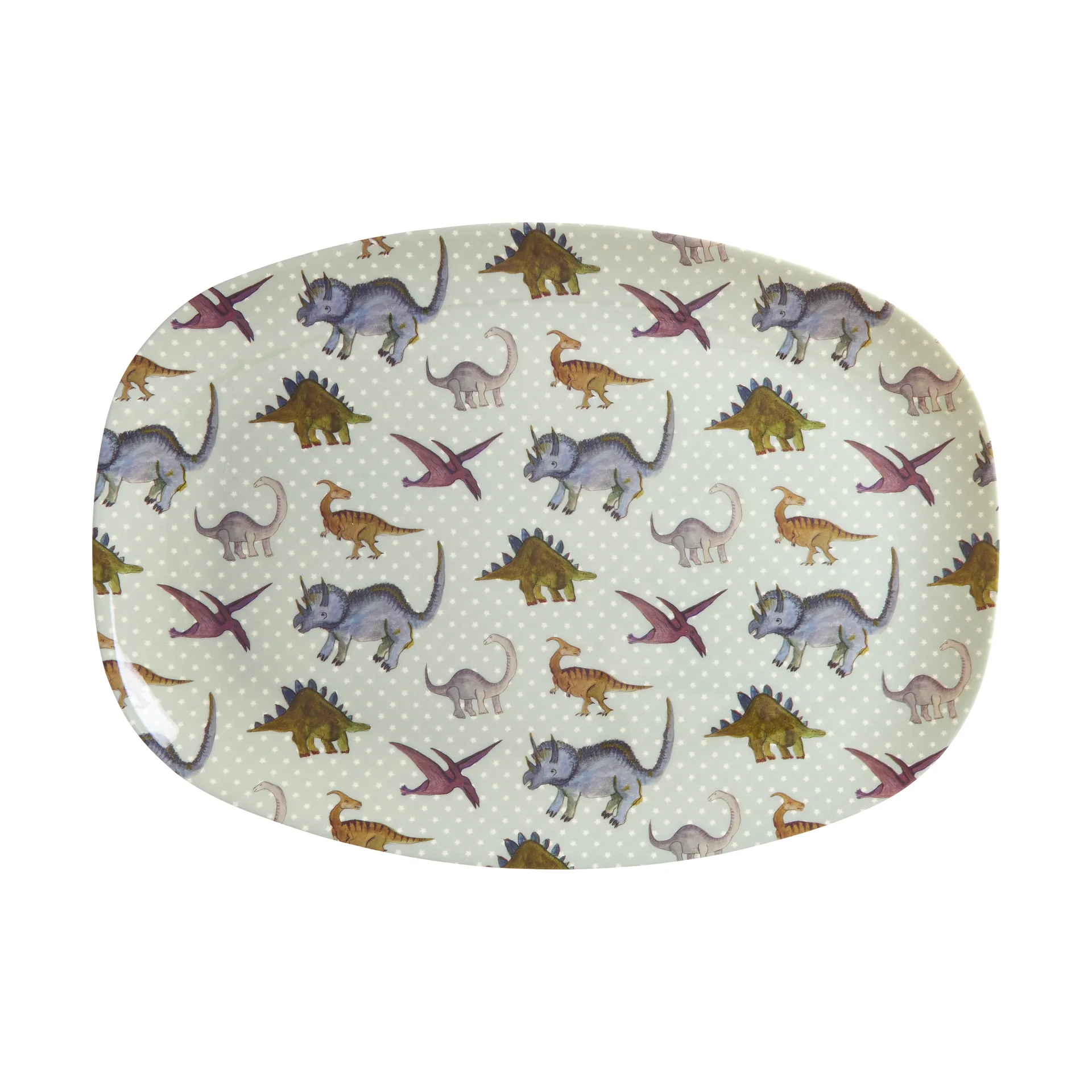 Rice Melaminteller 22 x 30cm, New Dino RICE