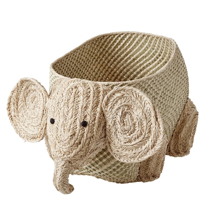 Rice raffia Verwahrungskorb Tier - Elefant - RICE