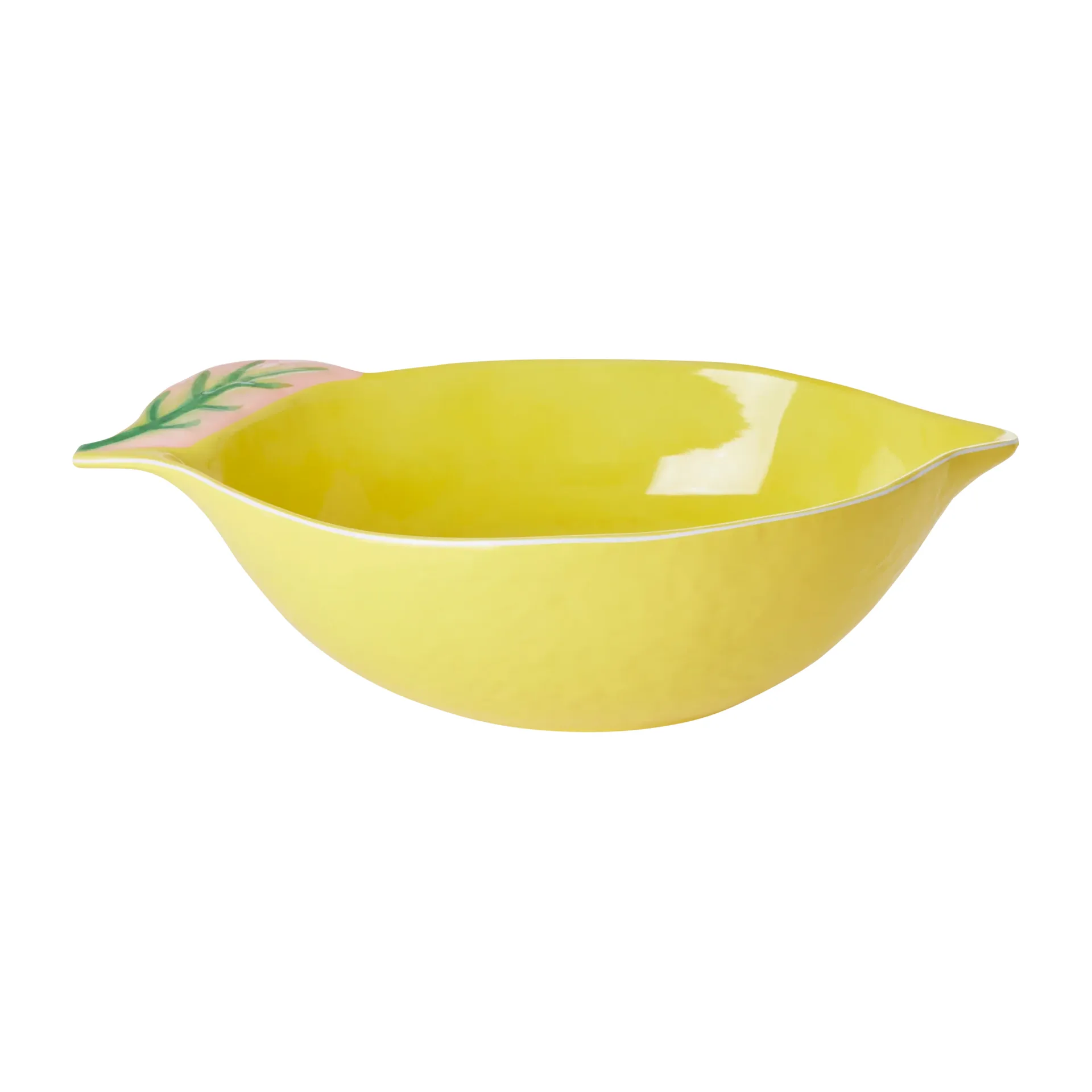 Rice Salatschale Zitrone 24 x 41cm, Yellow RICE