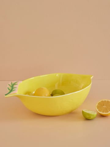 Rice Salatschale Zitrone 24 x 41cm - Yellow - RICE