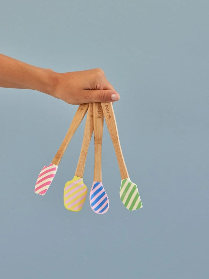 Rice Teigschaber 31cm 4 Teile, Multicolor RICE