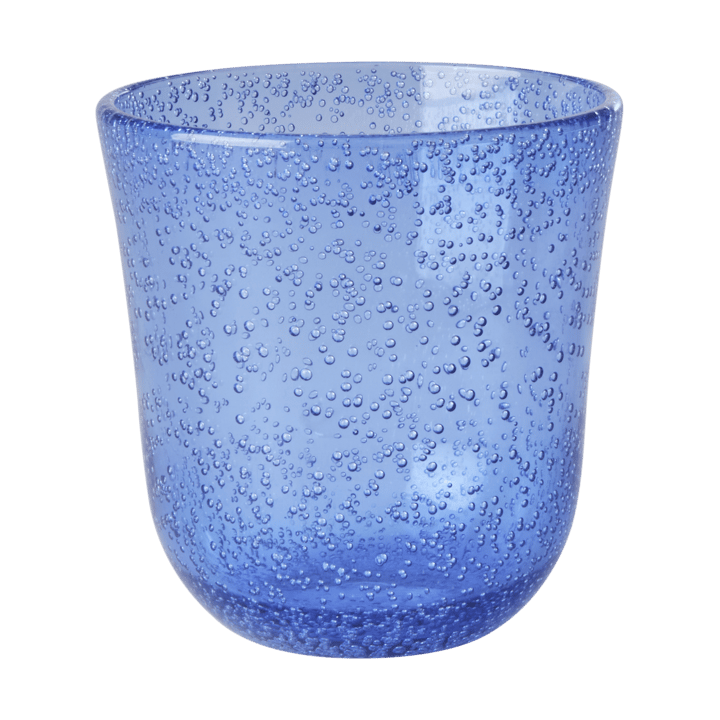 Rice Tumblerglas Bubble Design Akryl, 41 cl - Blue - RICE