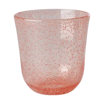 Rice Tumblerglas Bubble Design Akryl, 41 cl - Peach - RICE