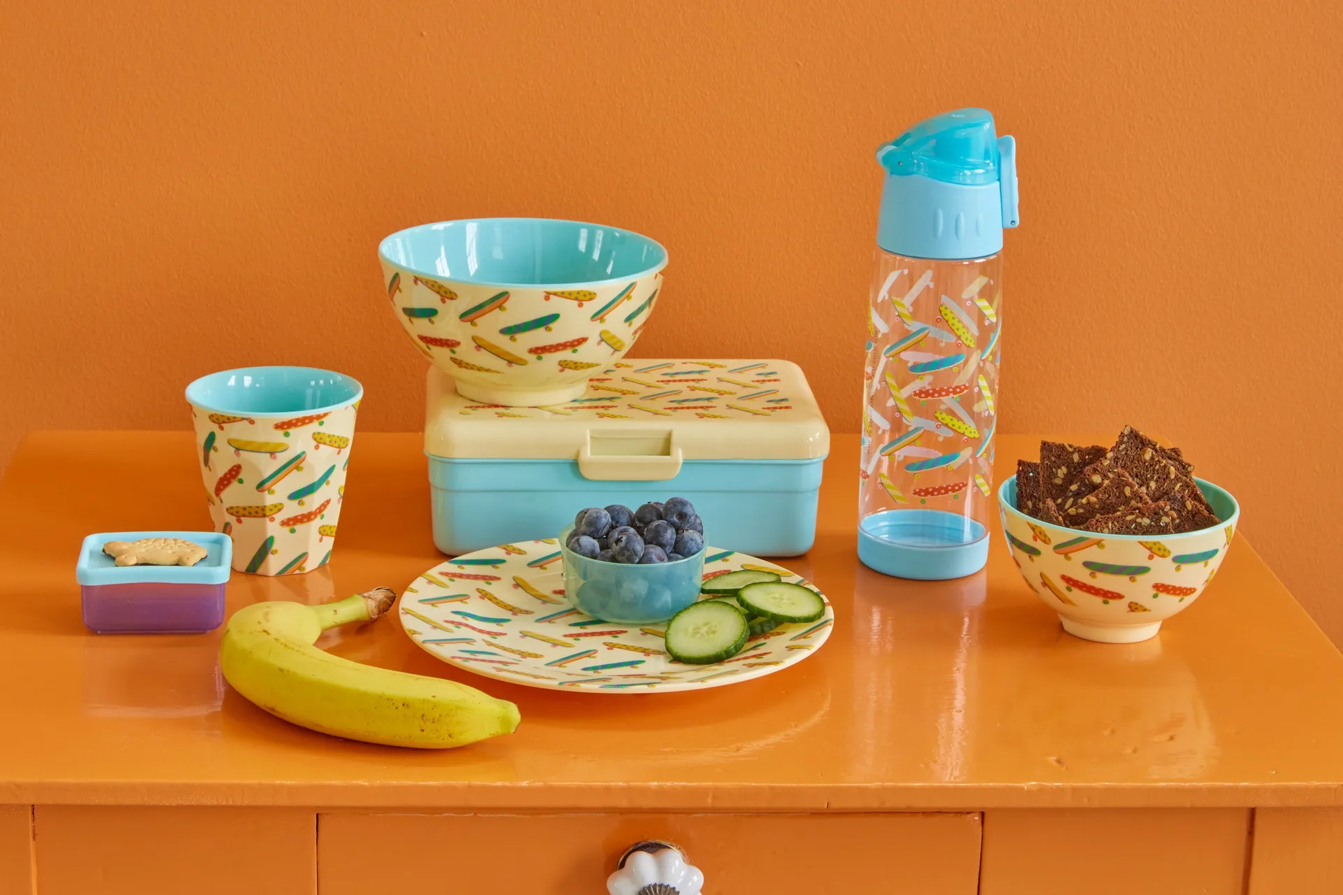 Rice Wasserflasche Kinder 50 cl, Skate RICE