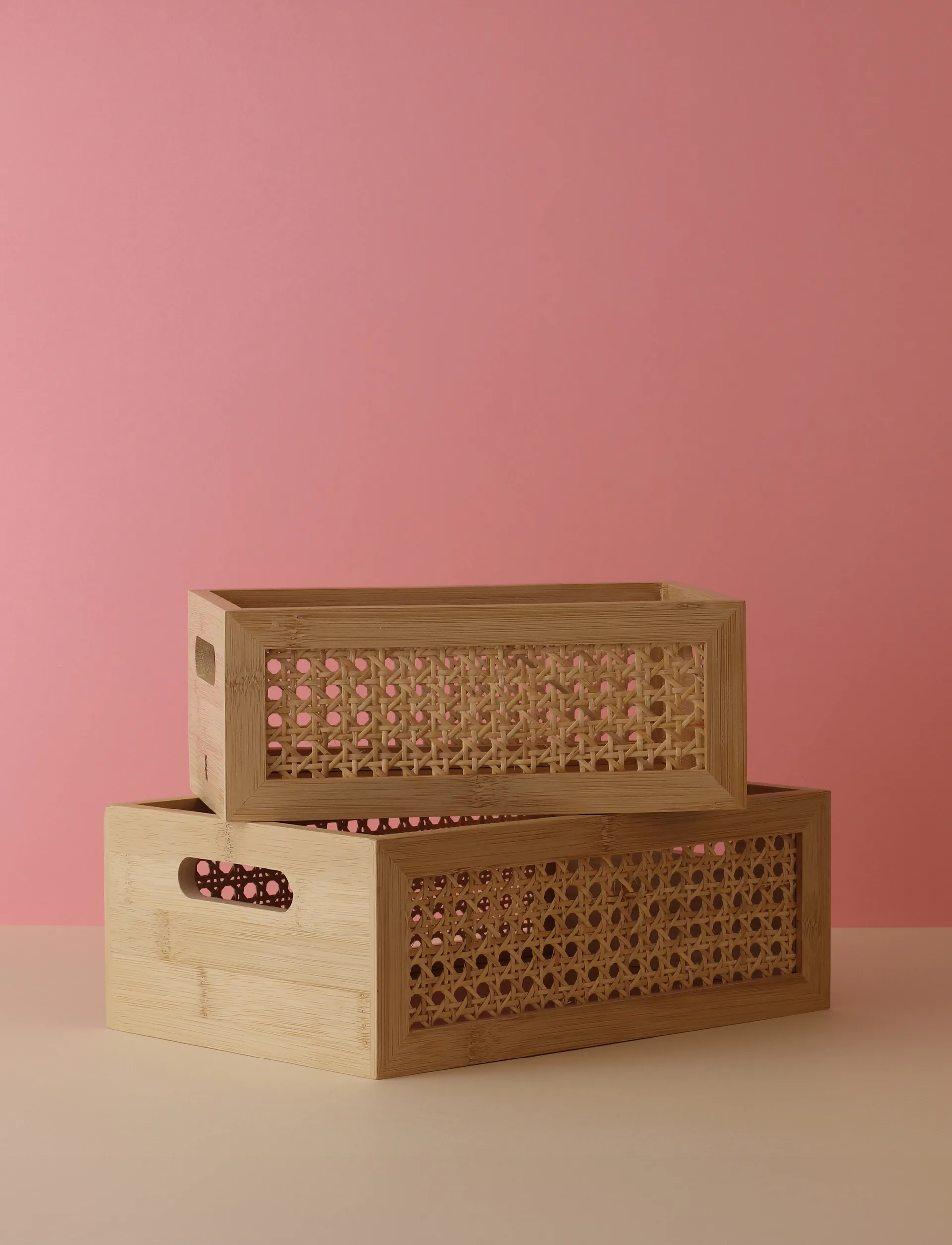 Bamboo box Aufbewahrungsbox 15x25 cm, Bambus RIG-TIG
