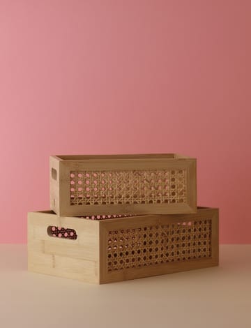 Bamboo box Aufbewahrungsbox 15x25 cm - Bambus - RIG-TIG