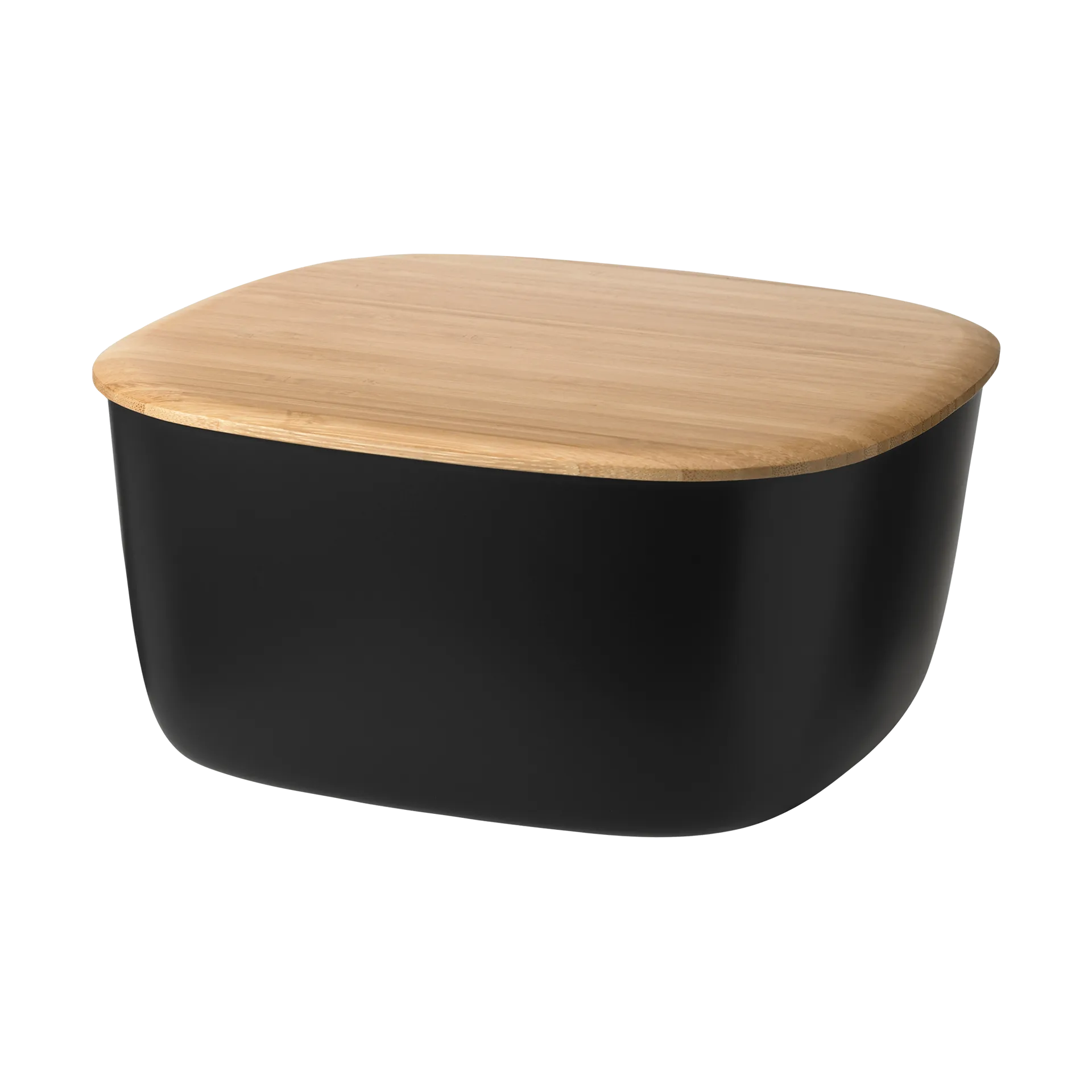 BOX-IT Brotbox 23x23 cm, Black RIG-TIG