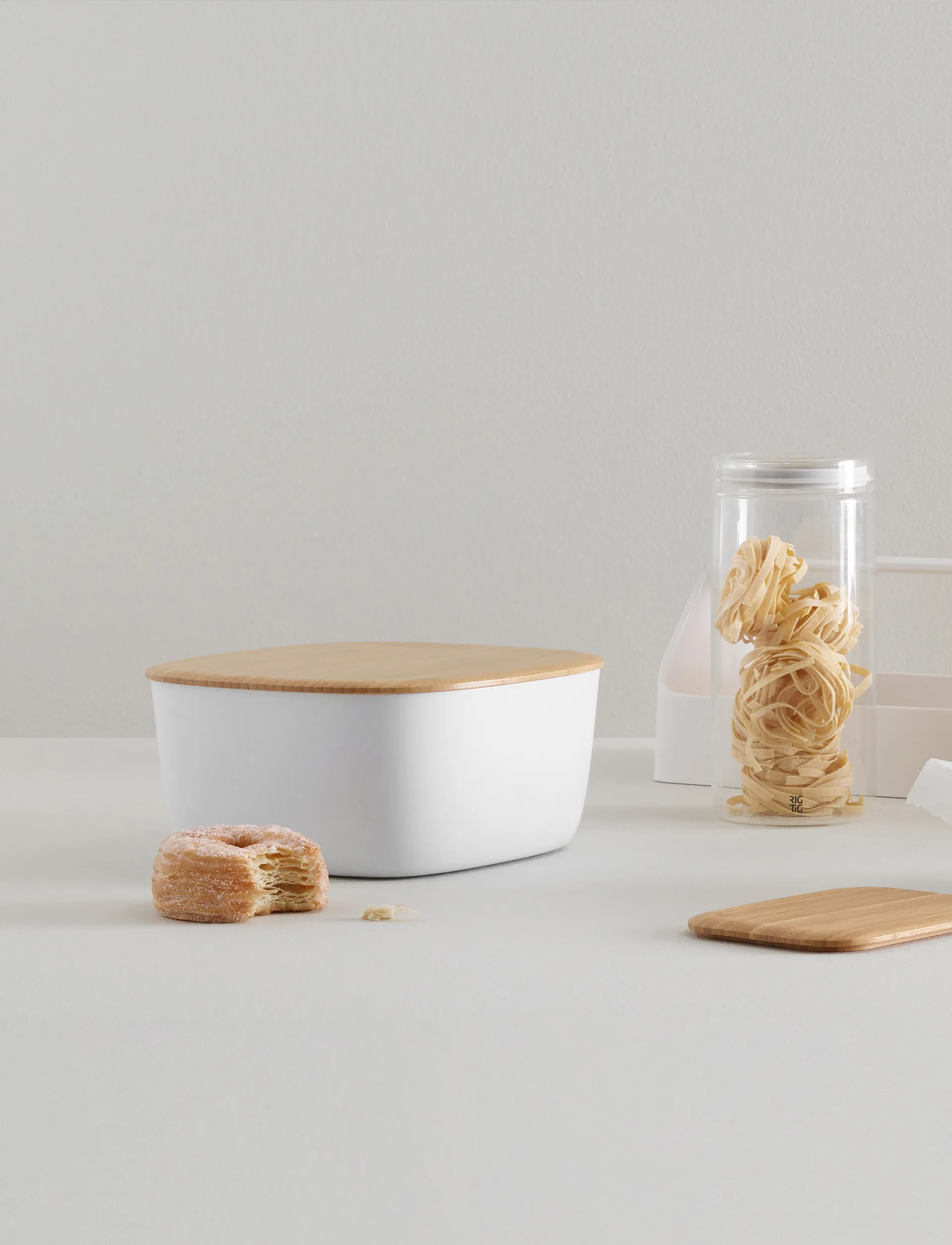 BOX-IT Brotbox 23x23 cm, White RIG-TIG