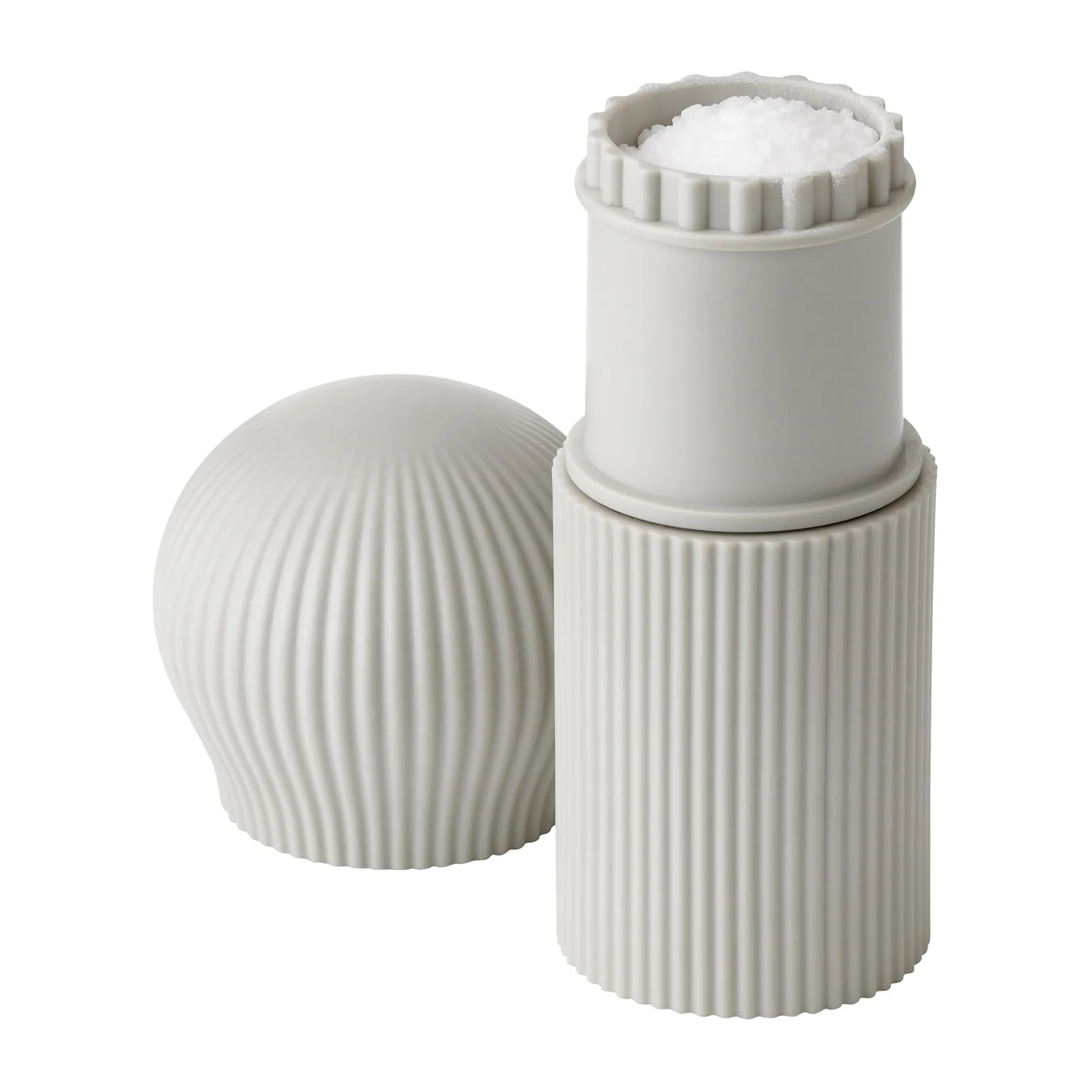 CHEFFY Salz-/Pfeffermühle 12,5cm, Chalk RIG-TIG