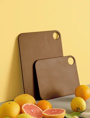 CUT-IT Schneidebrett - Brown, 18,7x23,5 cm - RIG-TIG