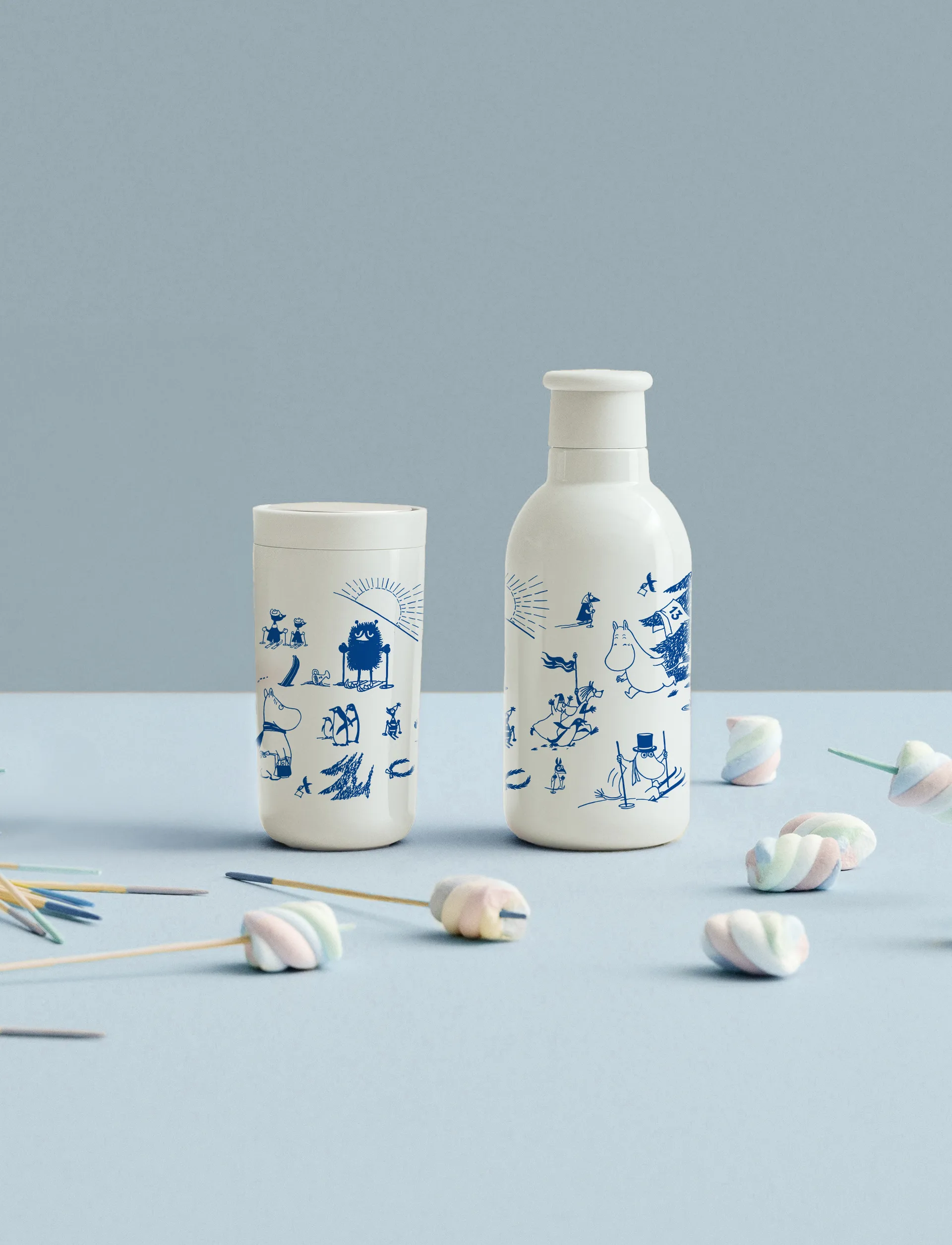 DRINK-IT Mumin Thermosflasche 0,5 L, Courage RIG-TIG