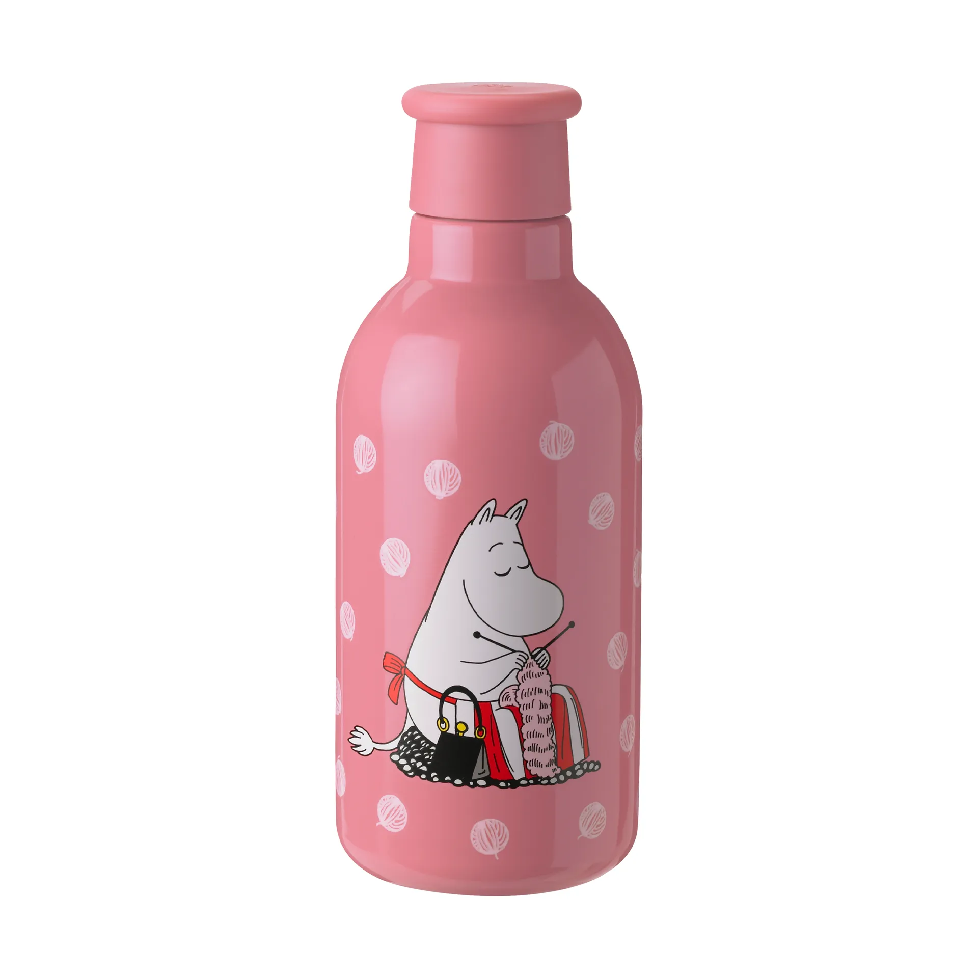 DRINK-IT Mumin Thermosflasche 0,5 L, Moomin knitting RIG-TIG