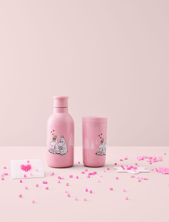 DRINK-IT Mumin Thermosflasche 0,5 L, Moomin Love RIG-TIG