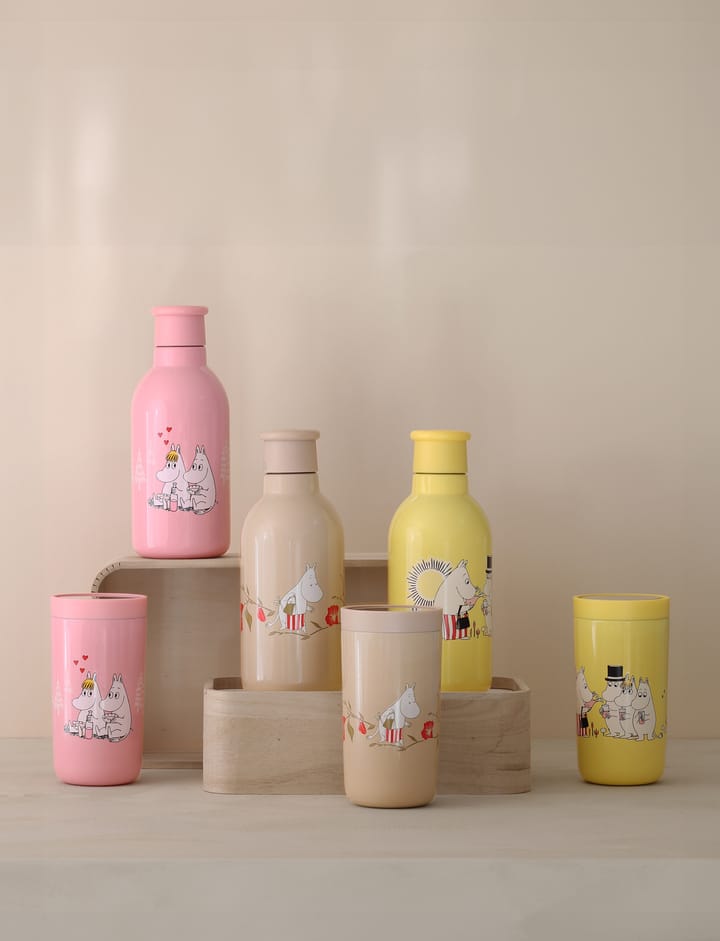DRINK-IT Mumin Thermosflasche 0,5 L, Moomin Love RIG-TIG