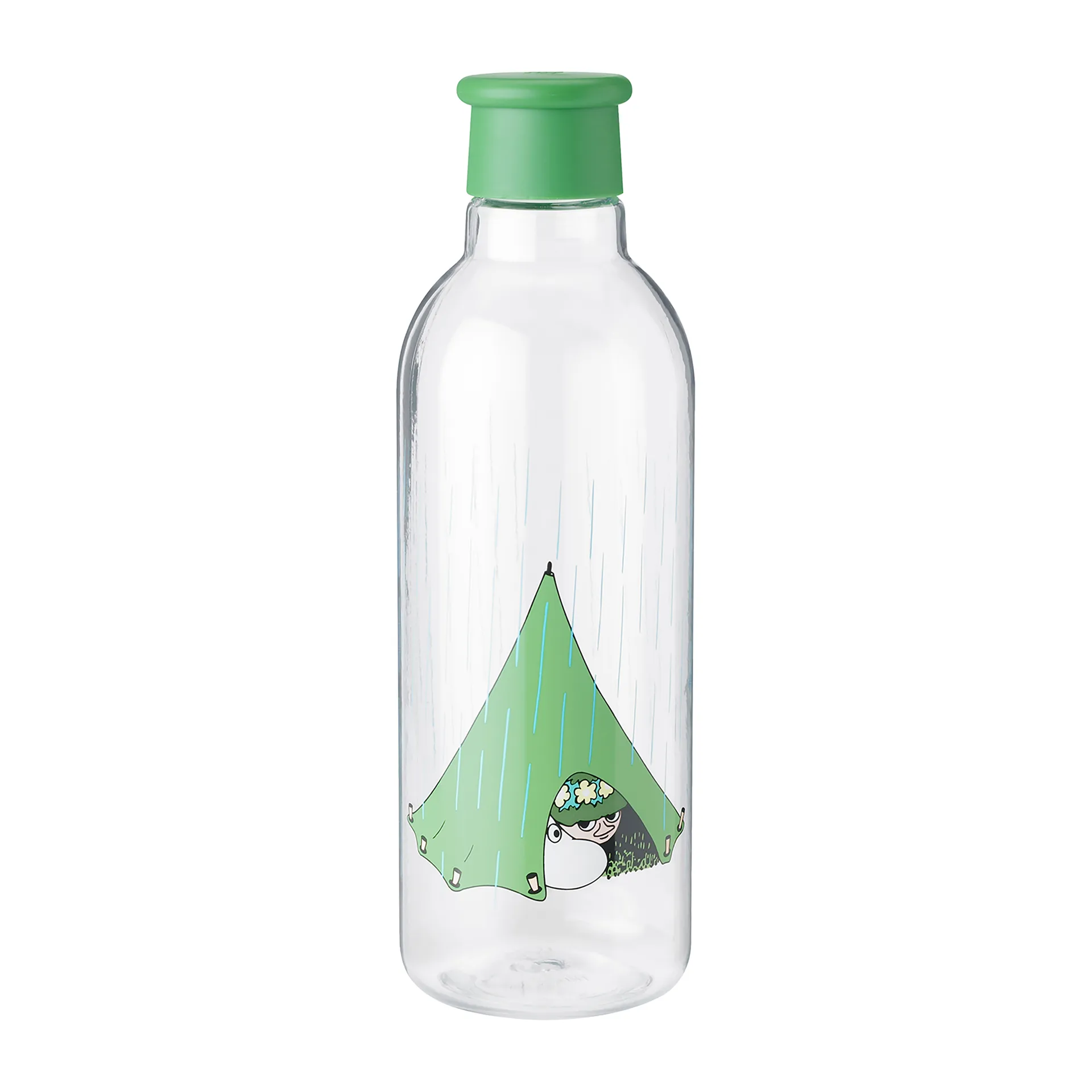 DRINK-IT Mumin Wasserflasche 0,75 l, Green RIG-TIG