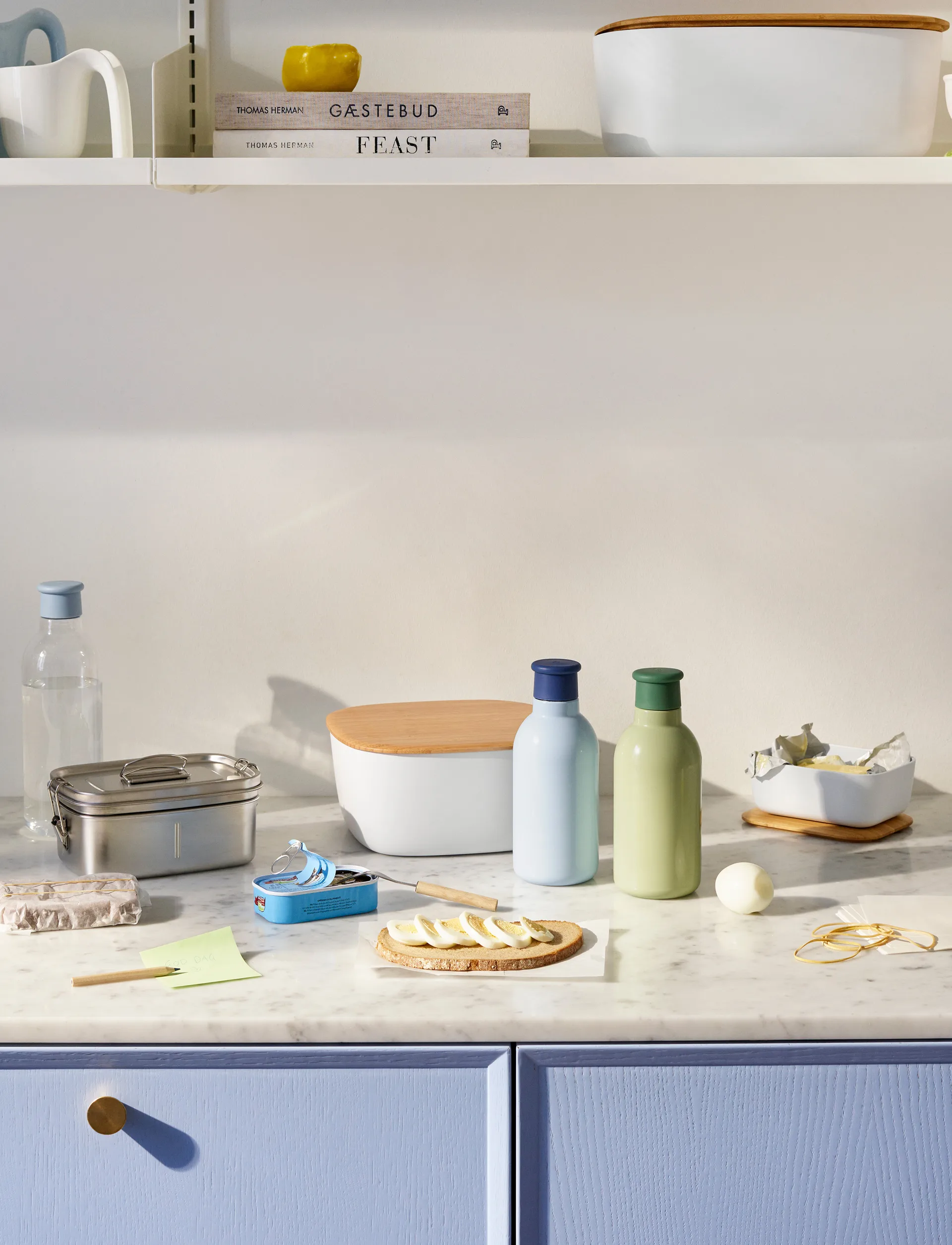 DRINK-IT Thermosflasche 0,5 L, Blue RIG-TIG