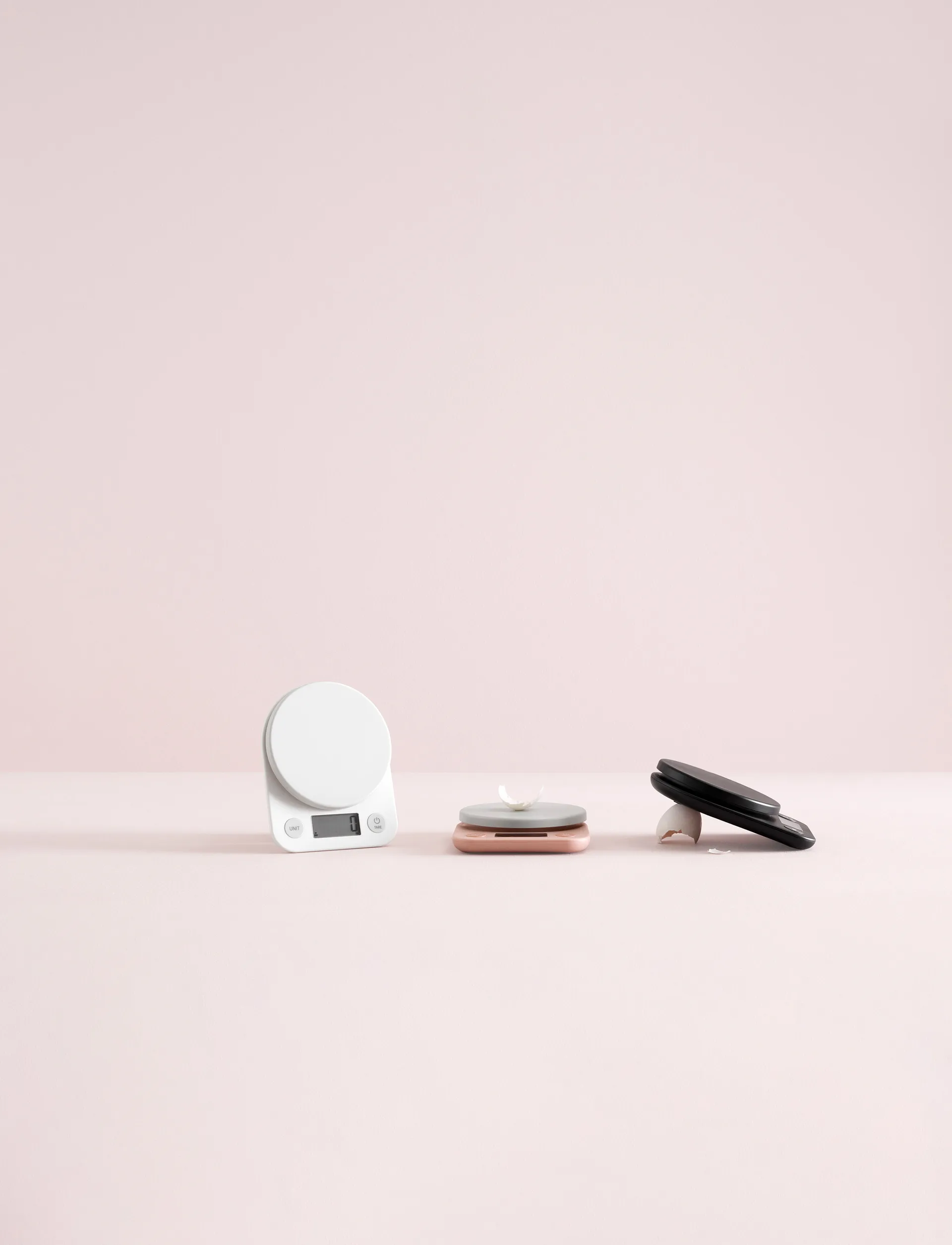 FOODIE Küchenwaage, White RIG-TIG