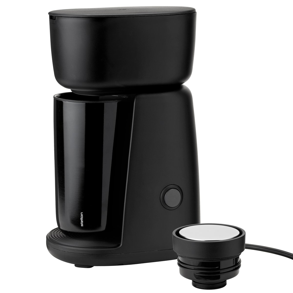RIG-TIG FOODIE Single Cup Kaffeemaschine Black