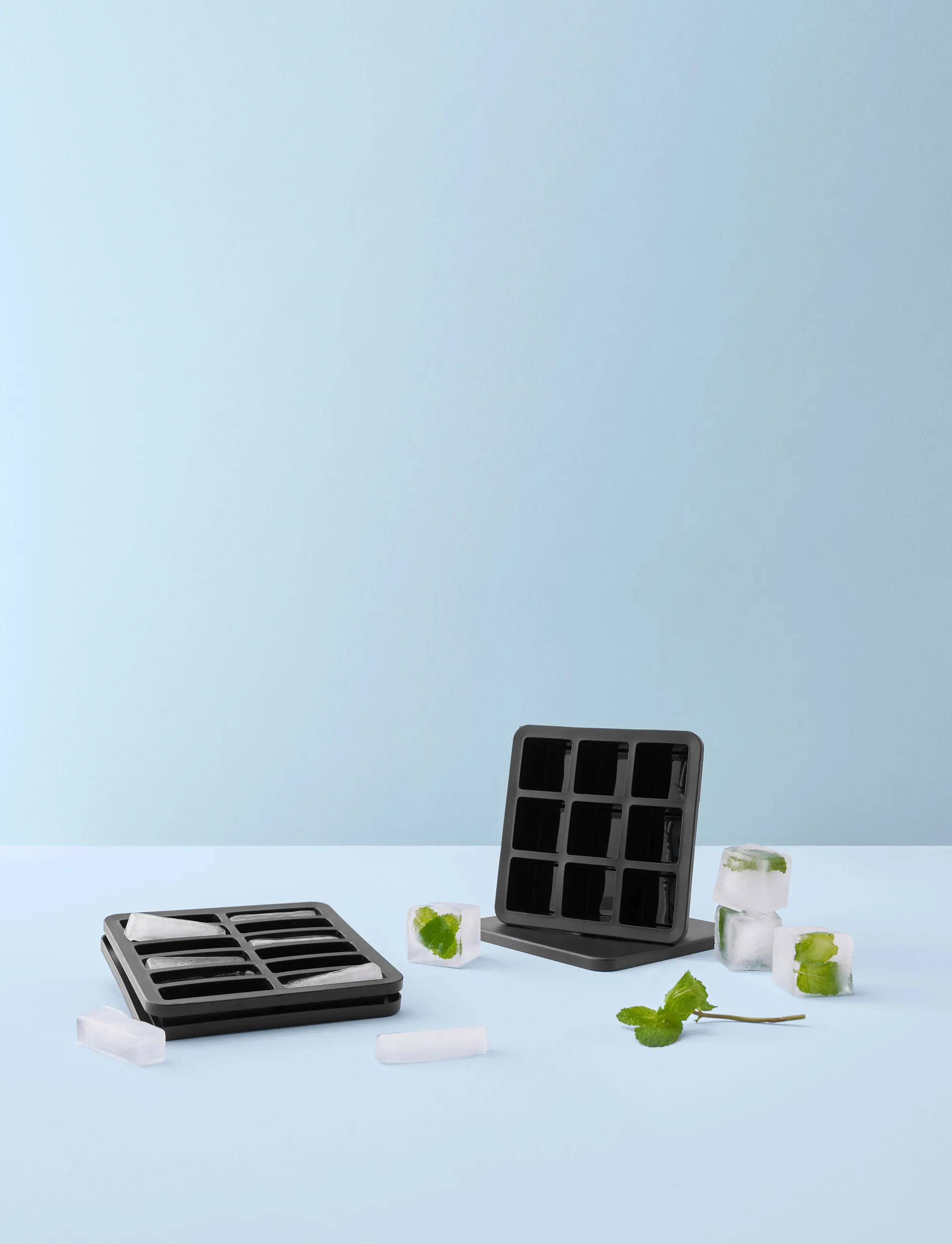 FREEZE-IT Eiswürfelform mit Deckel, 2,5x19x19 cm RIG-TIG