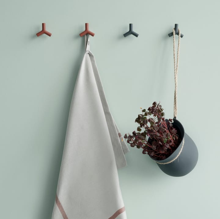HANG-IT Wandhaken 2er Pack, Dunkelgrau RIG-TIG