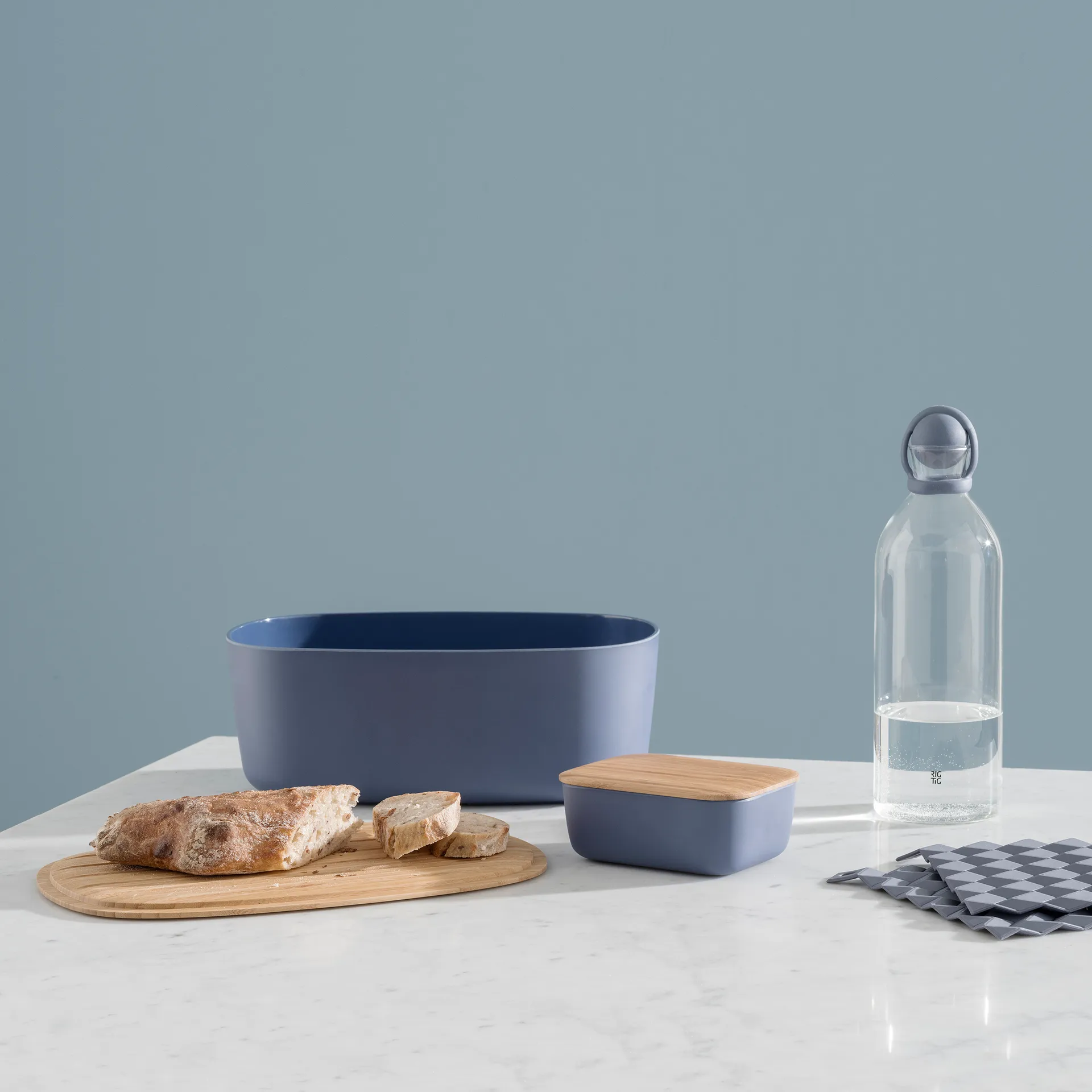 HOLD-ON Topflappen 2er Pack, Grau RIG-TIG