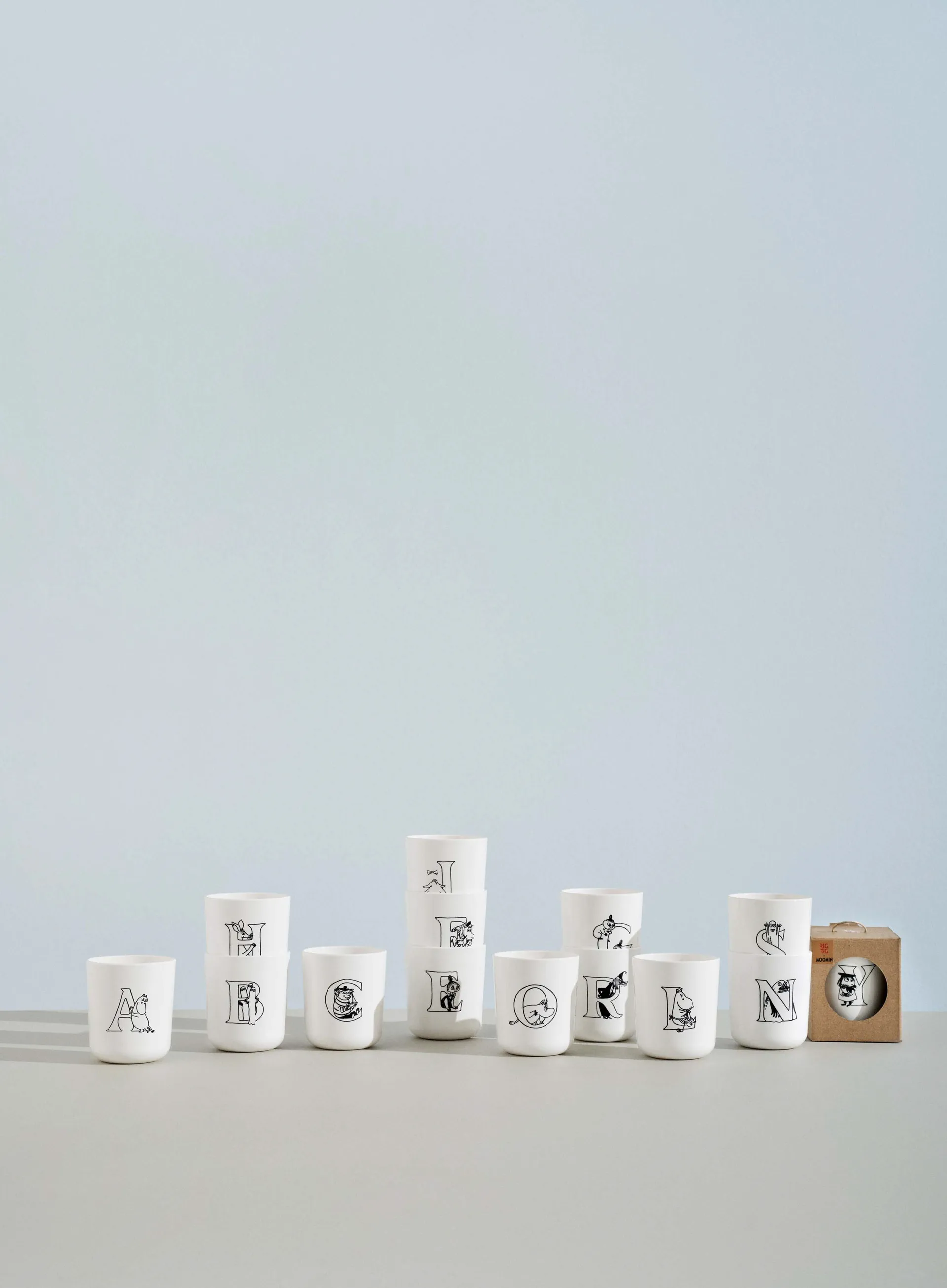 Moomin ABC Tasse 20cl, O RIG-TIG