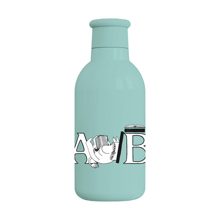 Moomin ABC Thermosflasche 0,5 L - Moomin turqouise - RIG-TIG